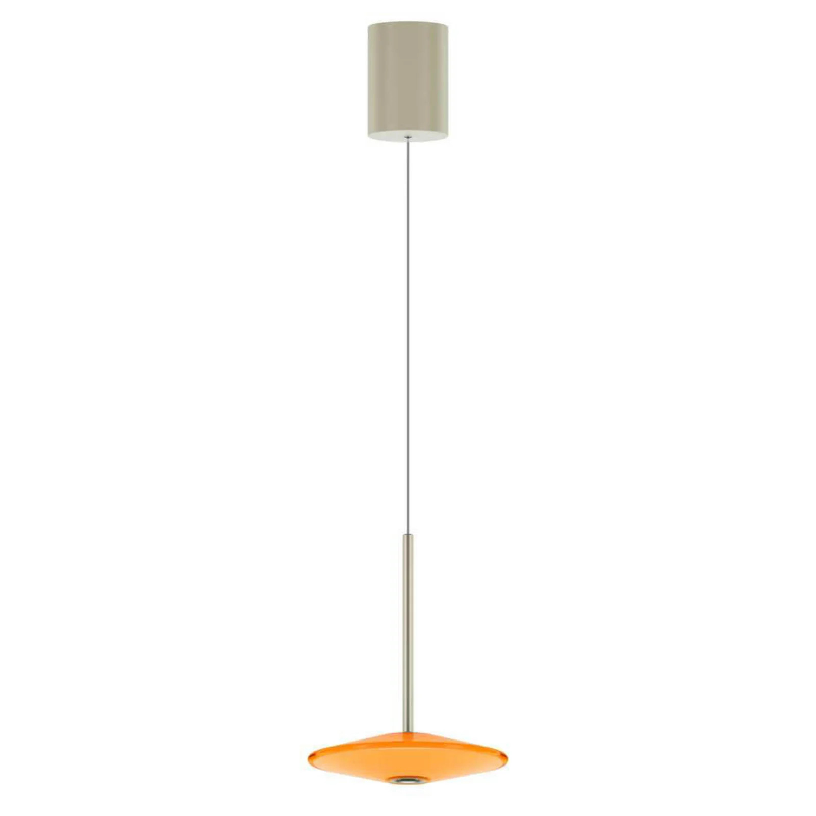 Loom Design Solene hanglamp - Oranje - Glas - Modern
