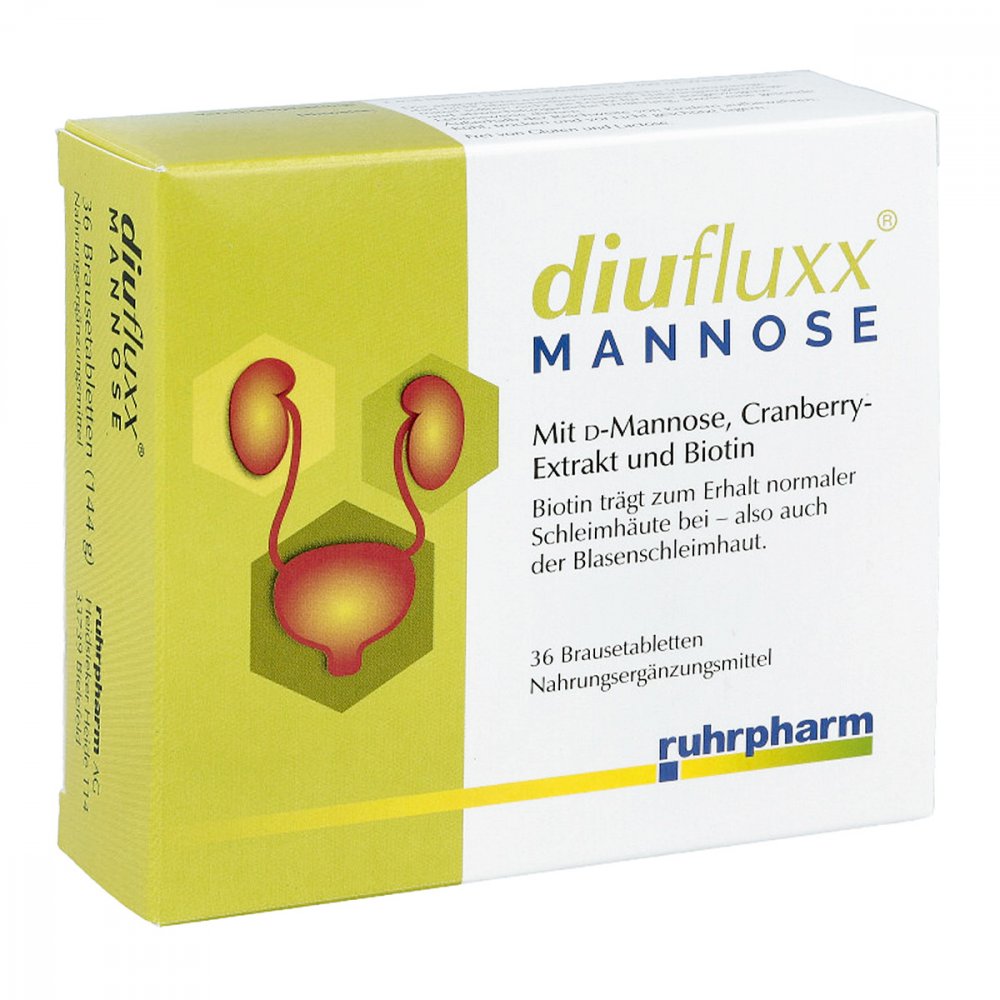 Ruhrpharm AG Diufluxx Mannose Brausetabletten 14164596
