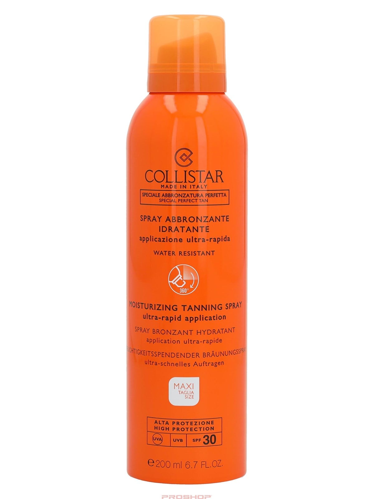 Collistar Moisturizing Tanning Spray SPF30