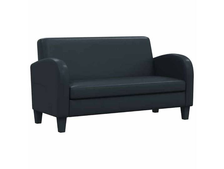 SALE 2026  Fauteuil/Chaise-Sofa Noir - Canapé à 2 places Cuir synthétique Noir PRO855482885