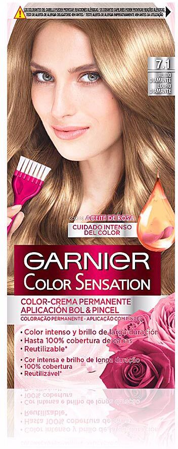 Garnier Color Sensation #7,1-rubio diamante