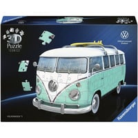 3D Puzzle Iconics: Volkswagen T1 - Chrome Edition
