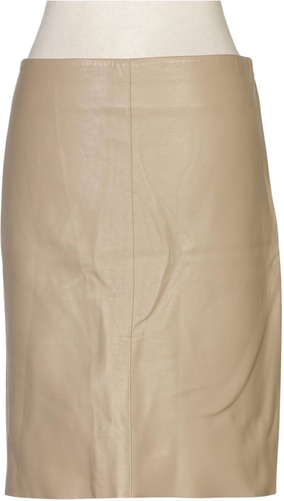 Marc O' Polo Rock, Beige, Gr. EU 38, Leder / Baumwolle - Second Hand