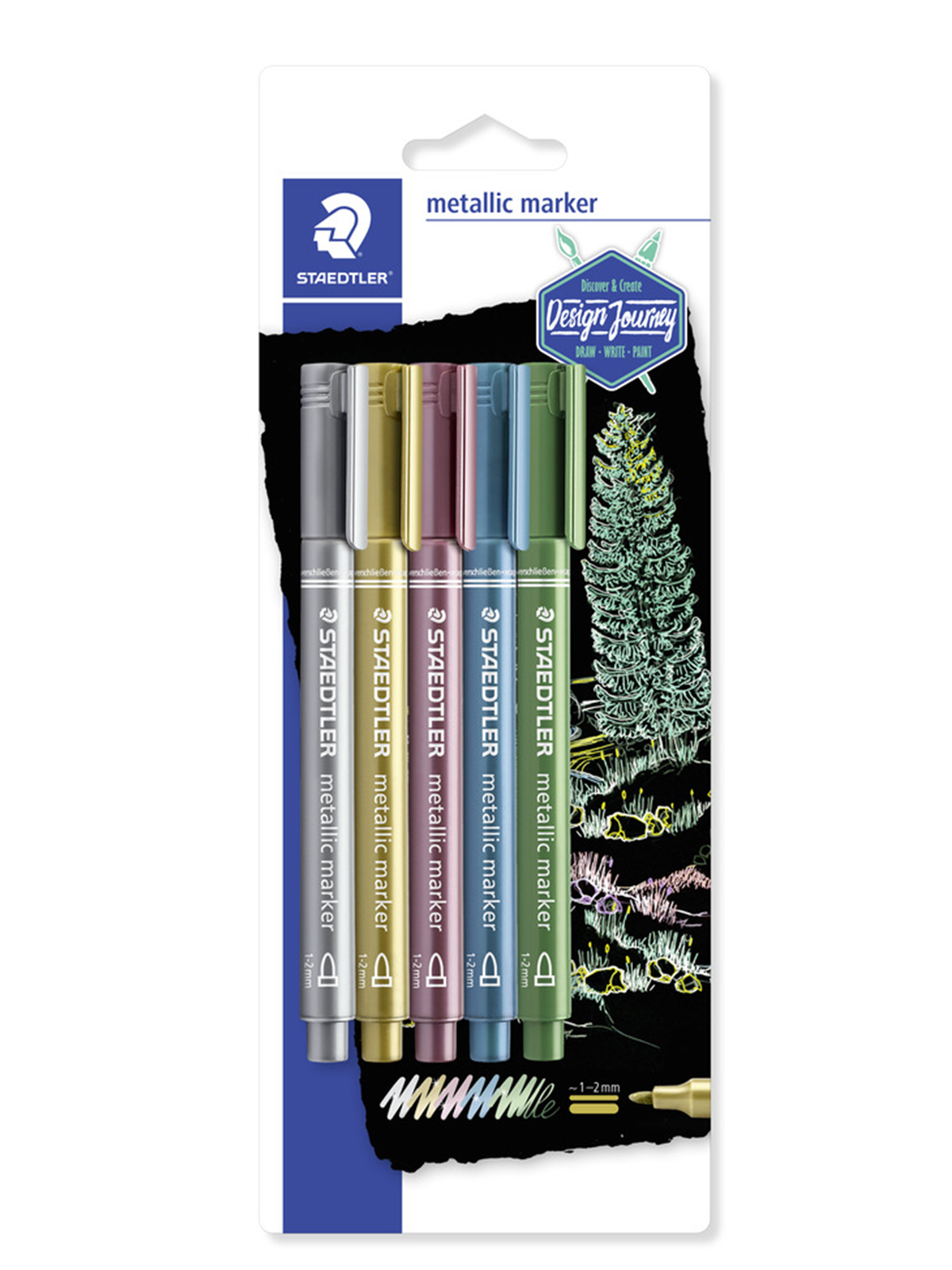 Staedtler Marker metallic 5 ST BK