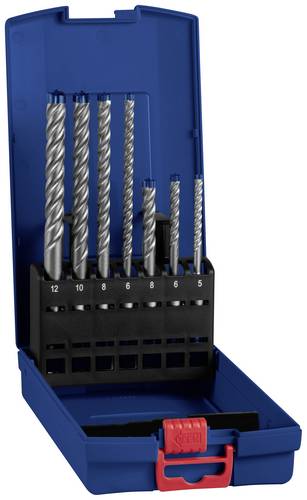 Bosch Accessories EXPERT SDS plus-7X 2608900195 Hammerbohrer 7teilig 5 mm, 8 mm, 6 mm, 8 mm, 10 mm, 12mm SDS-Plus 7St.