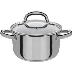GSW Bratentopf Montreal mit Glasdeckel 16cm