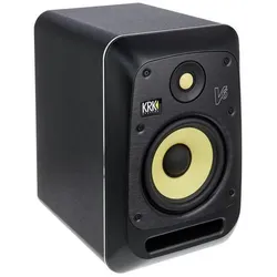 KRK Aktiver Monitor-Lautsprecher 16.5 cm 6.5 (Passiv, 1 Stk., 1x 125 W), Monitor Lautsprecher, Schwarz