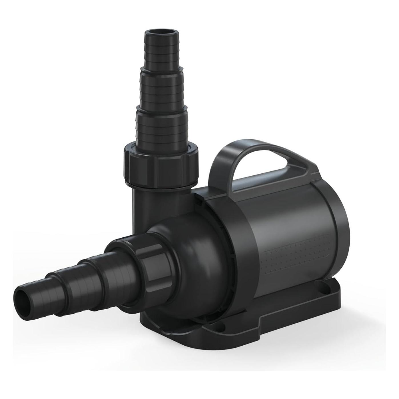 Pontec 95663 Bachlaufpumpe, Filterpumpe mit Filterfunktion 10000 l/h (Gartenpumpe) (95663)