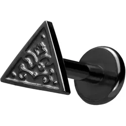 Titan Labret mit Push Fit DREIECK