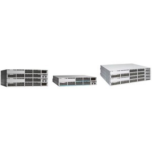 Cisco C9300L-48T-4X-A, Managed, L2/L3, Gigabit Ethernet (10/100/1000), Vollduplex, Rack-Einbau