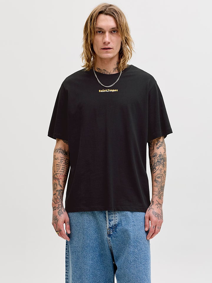 Jack & Jones Shirt "City" in Schwarz - XXL