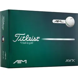 Titleist Golfbälle AVX AIM 2026 - 12er Pack, weiss