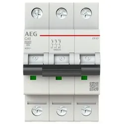 AEG Leitungsschutzschalter Elfaplus 6kA C-40A 3P