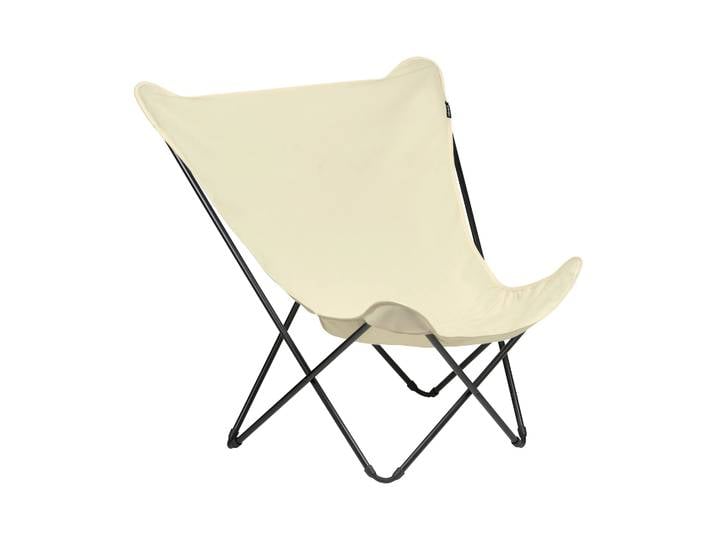 Lafuma Chaise longue Popup XL Seville Ecru/blanc