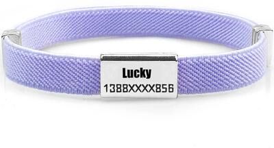 Uplifted Finds Personalized Breakaway Cat Collar With GPS Tracker Slot & Metal ID Tag purple And Tag