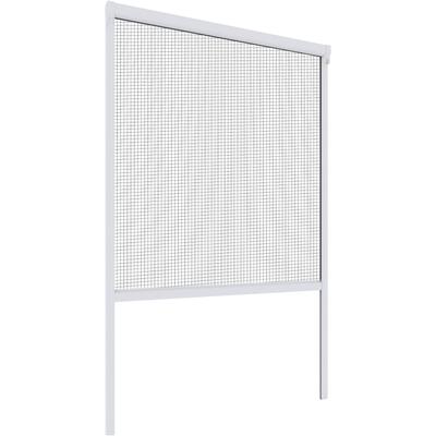 Insektenschutzrollo WINDHAGER "Basic für Fenster, Fliegengitter zum hochschieben, PVC", weiß, B:130cm H:160cm, Rollos, Insektenschutz zum bohren, Rollo 130 x 160 cm, weiß