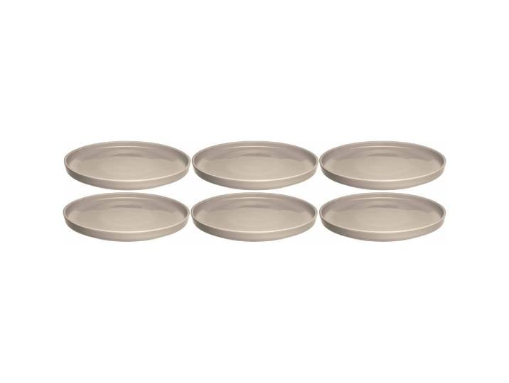 Teller-Set Leonardo Beige Keramik D 22 cm 6 Stk - Teller-Set