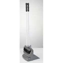 haug® bürsten Kehrgarnitur mit langem Stiel futura 30 cm, grau