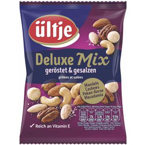 Ültje Nussmischung Deluxe Mix, im Beutel, geröstet und gesalzen, 4 Nusssorten, 150 g