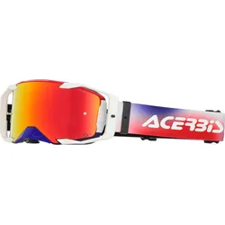 Acerbis Vortex, Crossbrille verspiegelt - Weiß/Lila/Rot Rot-Verspiegelt - Einheitsgröße