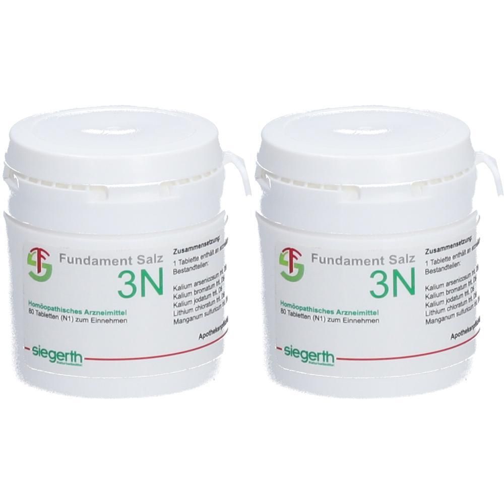 FUNDAMENT-Salz III N Tabletten 2x 2x80 St