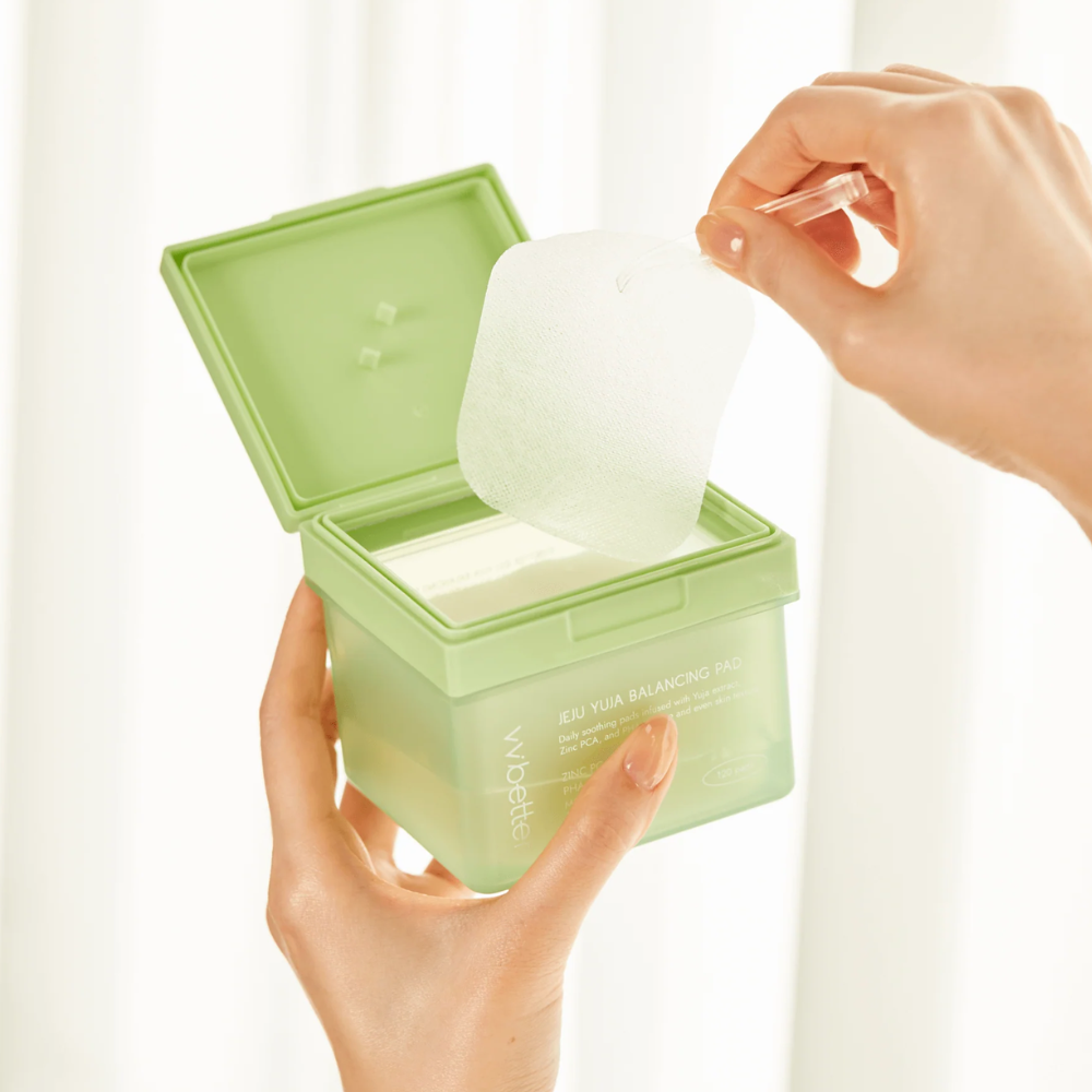 VVBETTER Jeju Yuja Balancing Hydrating Pad 120&nbsp;un.