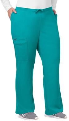 Plus Size Women's Jockey Scrubs Women's Favorite Fit Pant by Jockey Encompass Scrubs in Teal (Size L(14-16))