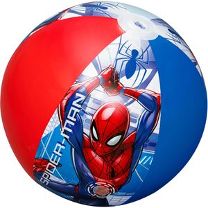 Bestway Wasserball 98002 Spider-Man, bunt, aus PVC, aufblasbar, Ø 34cm