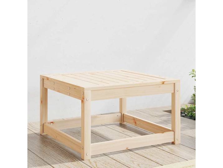 vidaXL Gartenhocker Massivholz Kiefer