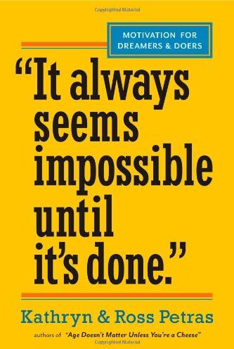 Kathryn Petras - It Only Seems Impossible Until It's Done - Preis vom 11.10.2026 03:10:56 h