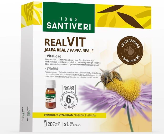 Santiveri REALVIT VITAMINADA 20 Frascos de 10ml
