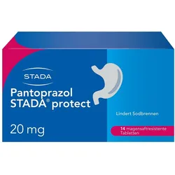 PANTOPRAZOL STADA protect 20 mg magensaftres.Tabl. 14 St