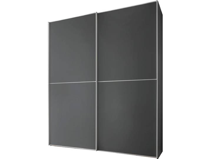 Schwebetürenschrank, Holzwerkstoff, Vulkan, 200×222×68 cm, Modern, Staud