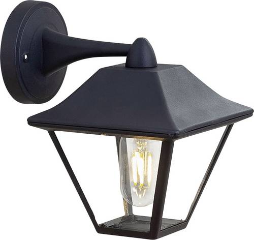 VTEC VT-843 8686 LED-Außenwandleuchte E27 Matt Schwarz