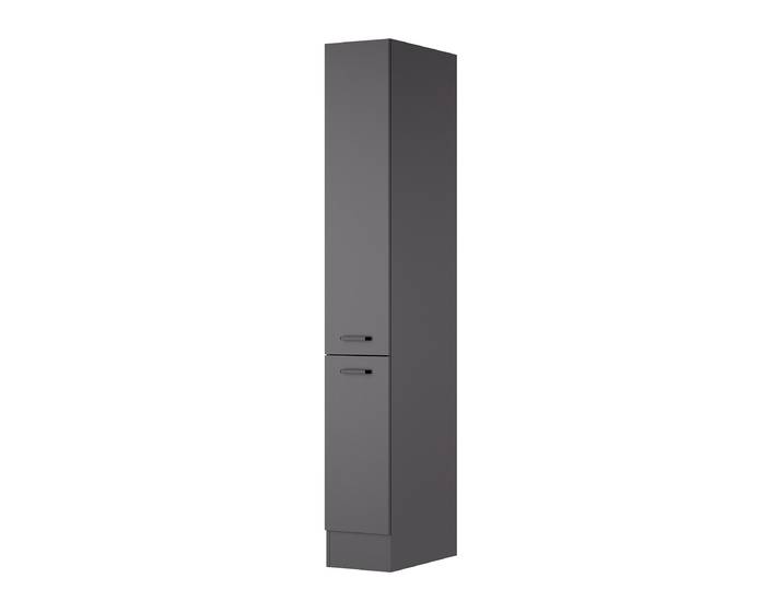 Apothekerschrank 30 x 210 x 57cm Grau/Anthrazit