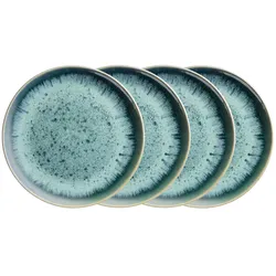 Mäser Dessertteller-Set, Steinzeug Carellia