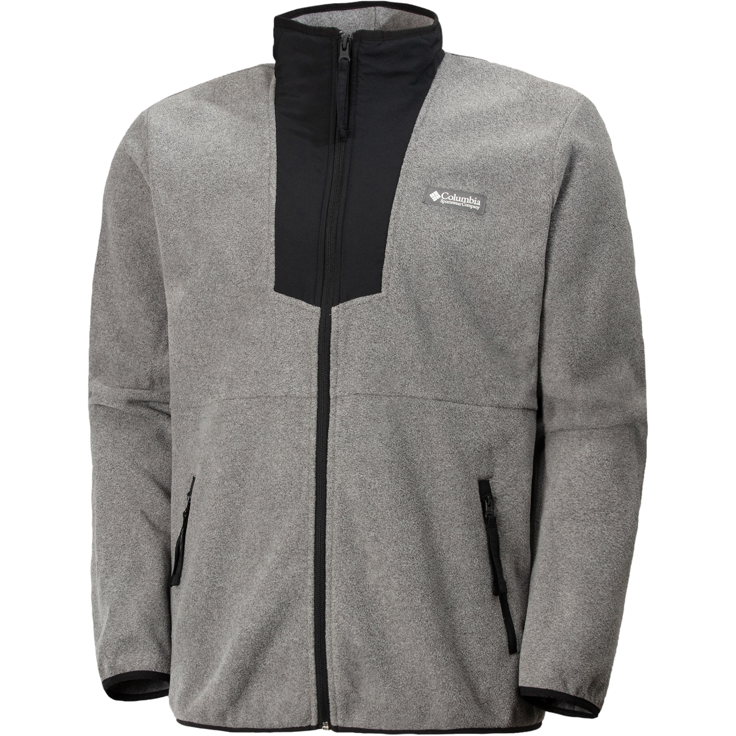 Columbia Sequoia Grove Fleece Herren Fleecejacke grau Größe S Camping Widerstandsfähig