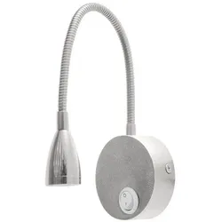 Wandleuchte Wandlampe SMD LED 3W 4000K NINA LED SILVER IDEUS 03740