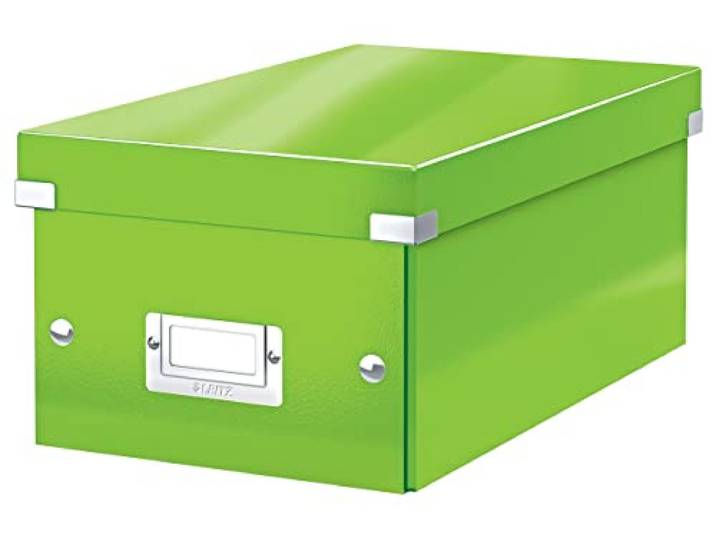Leitz DVD Opbergdoos, Groen, Click And Store-Assortiment, 60420054