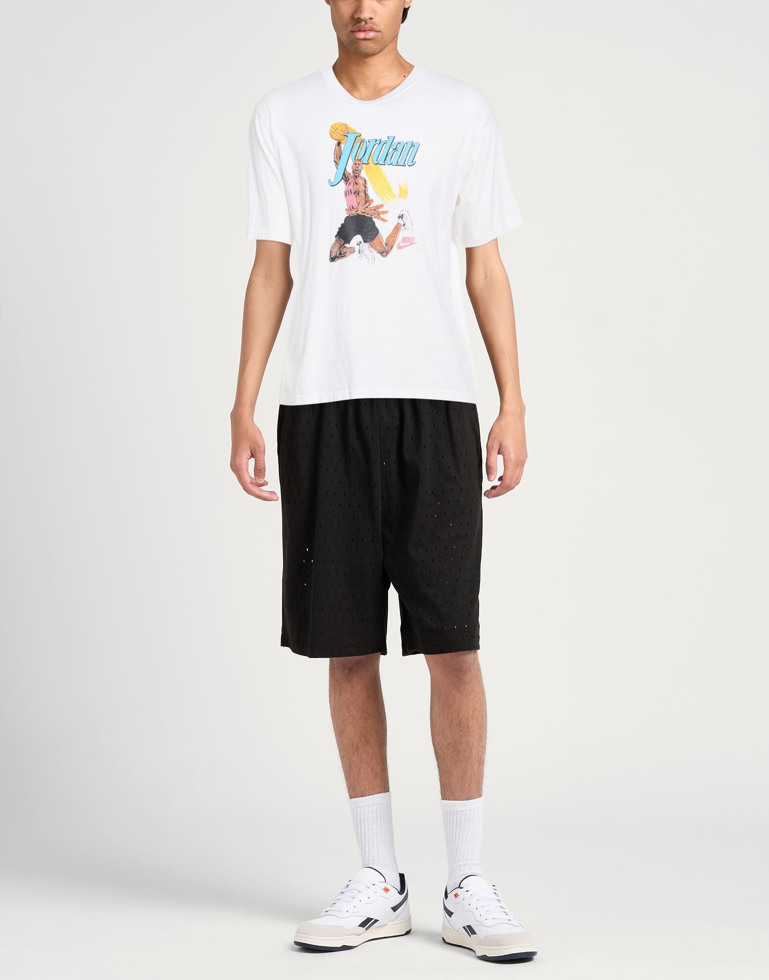Jordan Camiseta Hombre Blanco M Hombre