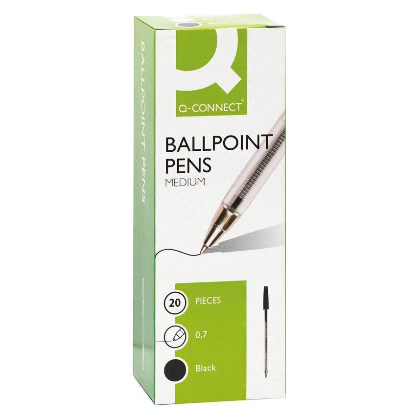 Q-Connect Kugelschreiber Proof Pen 0.7 (20x) (KF34042_001)