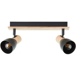 Strahler Daintree Natur/Schwarz max. 28 Watt