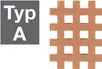 Servoprax GmbH AQ-Strip Cross-Tape Gittertape rot, Type B – 20 × 6 Strips (36 × 28 mm) S8 ATC2R