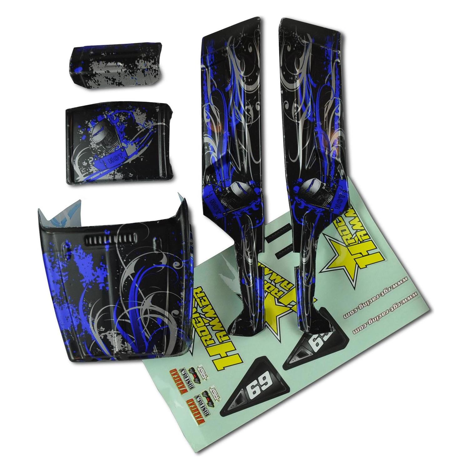 Amewi Karosserie blau RockHammer (39883368)