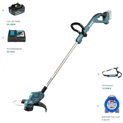Makita Akku Rasentrimmer Sense DUR193RF - inklusive 3Ah Akku und Ladegerät