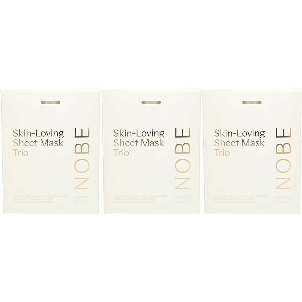 Nobe Skin-Loving Sheet Mask Trio x3 3x1 St
