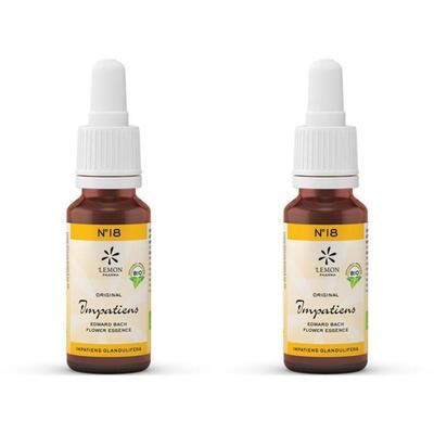 Bachblüten No.18 Impatiens Bio 2x 2x20 ml Lösung
