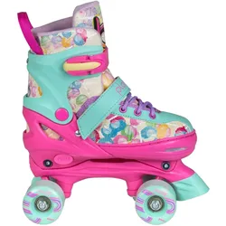 Playlife, Unisex, Rollschuhe, Rollerskates (35), Grün, Pink