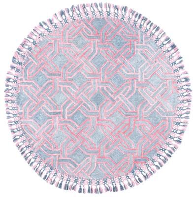 SAFAVIEH Handmade Sahara Felicijana Silk Tassel Rug