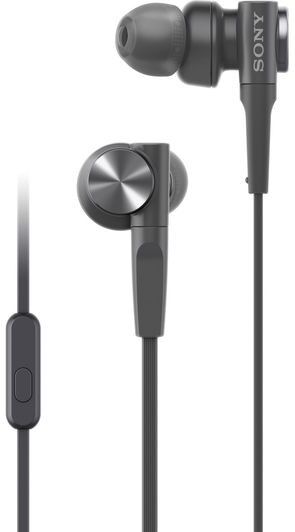 Sony MDR-XB55AP Extra Bass Wired In-Ear Earphones - Black
